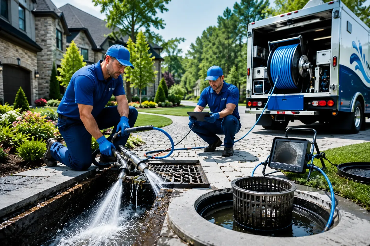 Local outdoor drain cleaning professionals in Rock Glen, PA