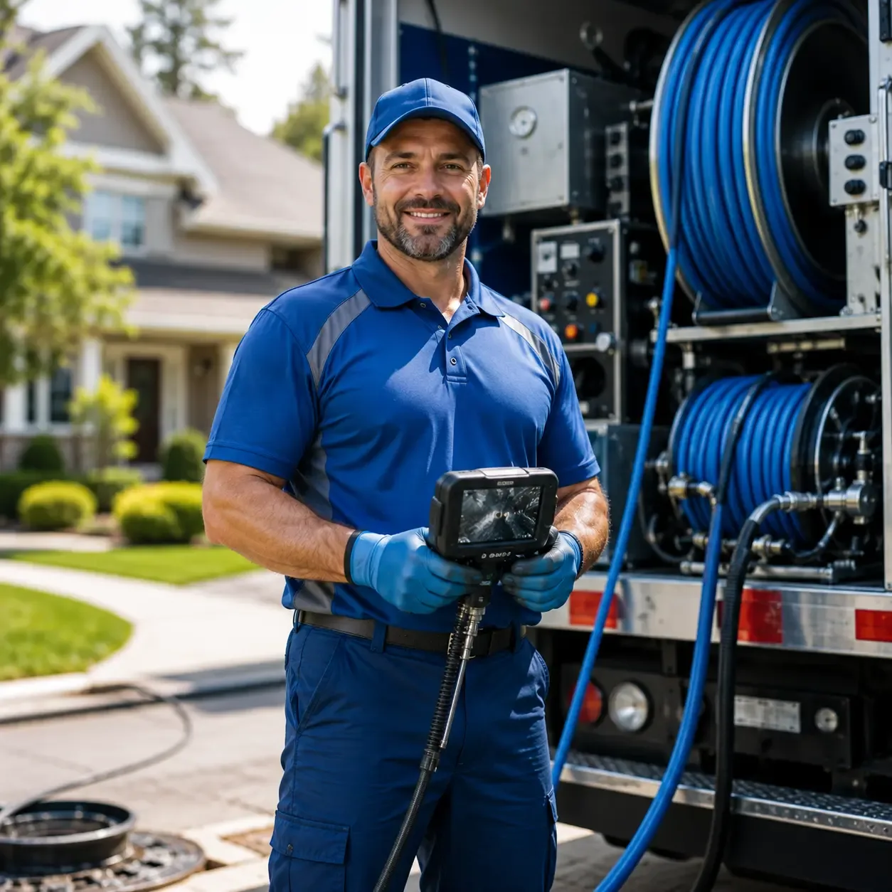 Local outdoor drain cleaning specialists in Rock Glen, PA